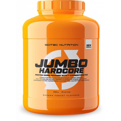 SCITEC NUTRITION JUMBO HARDCORE! - Banán - joghurt 3060 g