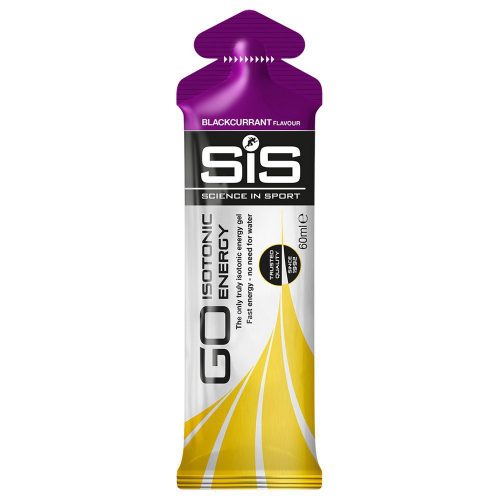 SiS GO Isotonic energiazselé 60 ml - fekete ribizli