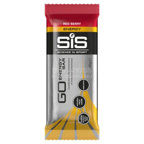 SiS GO energia szelet, 40 gr - Erdei gyümölcs